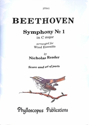 PP841 Symphony in C Major no.1 for wind ensemble score and parts