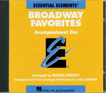 Broadway Favorites CD Accompaniment Disc