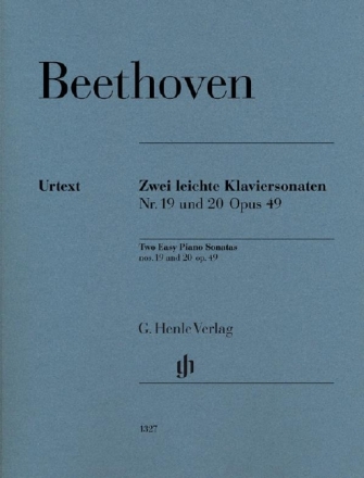 2 leichte Sonaten op.49 f�r Klavier