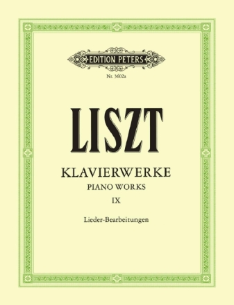 Lied-Bearbeitungen f�r Klavier