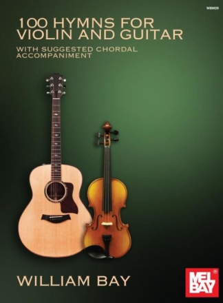 100 Hymns  for violin and guitar