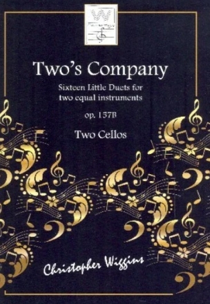 Two's Company op.157b for 2 cellos score