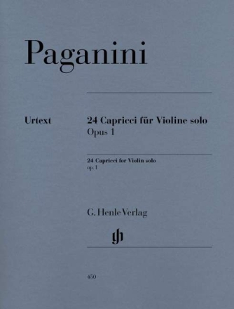 24 Capricci op.1 f�r Violine solo