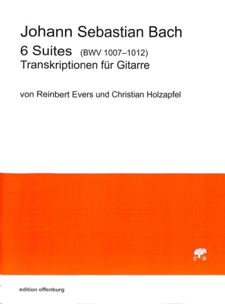 6 Suiten BWV1007-1012 f�r Gitarre