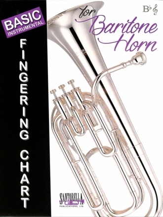 Basic Fingering Chart for baritone horn (TC)