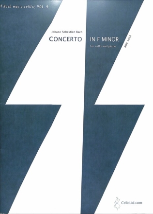 Concerto in f Minor BWV1056 for cello and piano