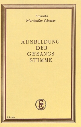 Ausbildung der Gesangsstimme  