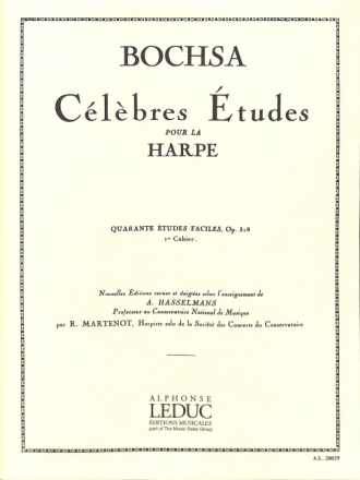 40 �tudes faciles op.318 vol.1 pour la harpe