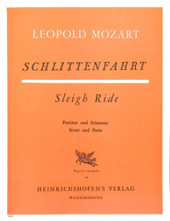 Schlittenfahrt f�r Streicher, Trompete und Schlagwerk Partitur und Stimmen