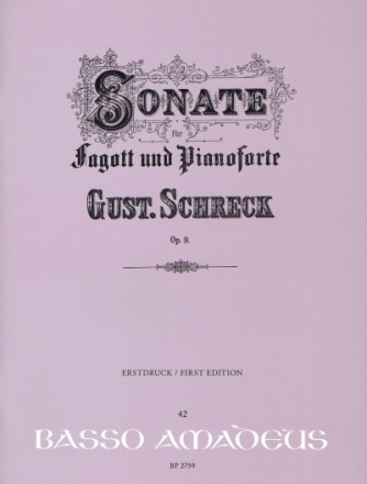 Sonate Es-Durop.9 f�r Fagott und Klavier