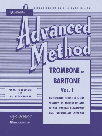 Advanced Method vol.1 for trombone (baritone)