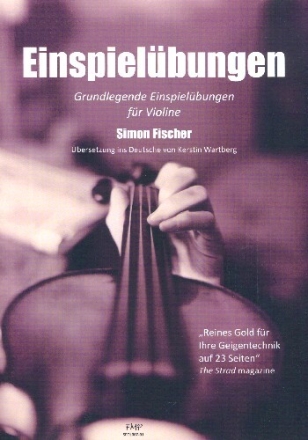 Einspiel�bungen f�r Violine (dt)