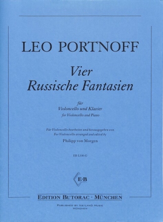 4 russische Fantasien f�r Violoncello und Klavier