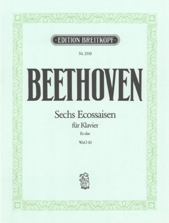 Ecossaisen Es-Dur WoO83 f�r Klavier