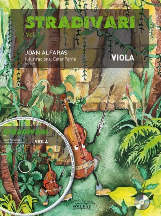 Stradivari vol.1 (+CD) pour viola