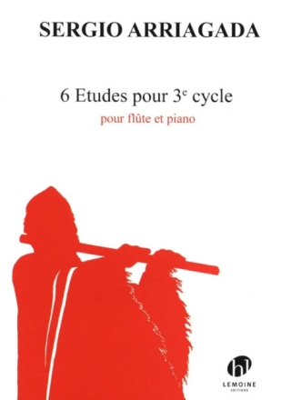 6 �tudes pour 3e cycle pour fl�te et piano