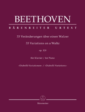 33 Variations on a Waltz op.120 for piano
