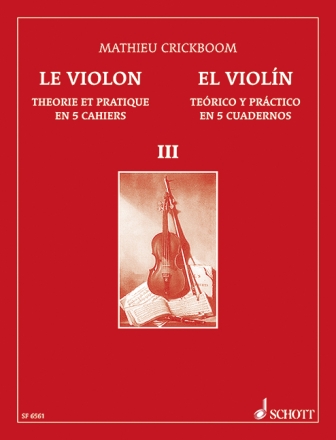 Le violon vol.3 pour violon (frz/sp)