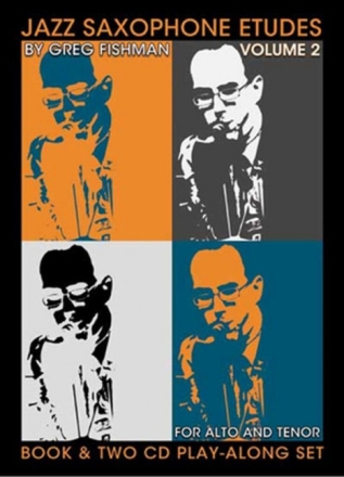Jazz Saxophone Etudes vol.2 for saxophone