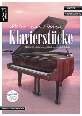Meine romantischen Klavierst�cke (+Online Audio) f�r Klavier