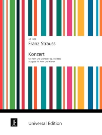 Konzert Es-Dur op.8 f�r Horn und Orchester f�r Horn und Klavier