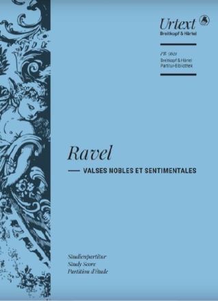 Valses nobles et sentimentales f�r Orchester Studienpartitur (dt/en/fr)