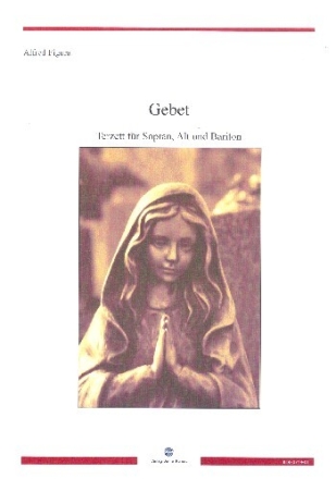 Gebet f�r Sopran, Alt und Bariton Partitur