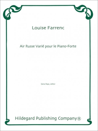 Louise Farrenc Air Russe Varie Klavier