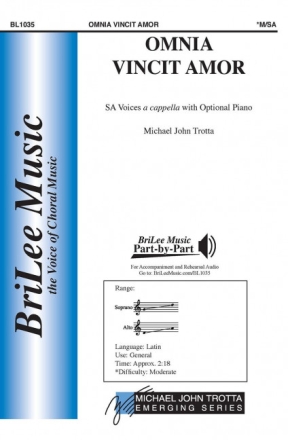 Michael John Trotta Omnia Vincit Amor Frauenchor Chorpartitur