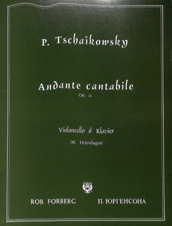Andante cantabile op.11 f�r Violoncello und Klavier