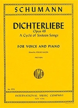 Dichterliebe for medium voice and piano