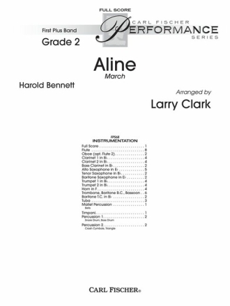 Henry Fillmore Aline Blasorchester Partitur
