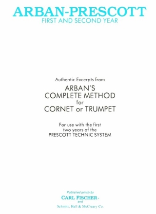 Gerald Prescott, Jean-Baptiste Arban Arban-Prescott First and Second Trompete und Kornett
