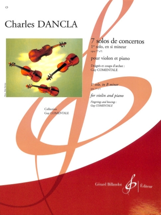 Solo de concerto si mineur op.77,1 pour violon avec accompagnement de piano