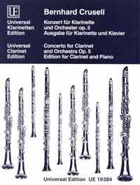Konzert op.5 f�r Klarinette und Klavier