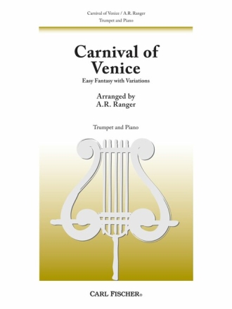 Jean-Baptiste Arban Carnival of Venice Trompete (Kornett) und Klavier Klavierauszug mit Solostimme
