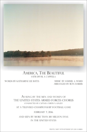 Samuel Ward America The Beautiful Chor
