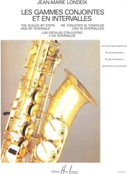 Les gammes conjointes et en intervalles pour oius els saxophones