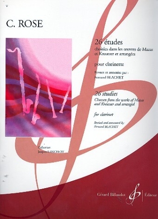 26 �tudes pour clarinette (Mazas / Kreutzer)