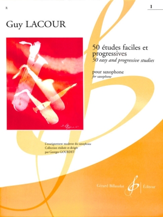 50 �tudes faciles et progressives vol.1 pour saxophone