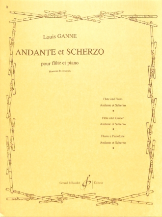 Andante et Scherzo pour pour fl�te et piano