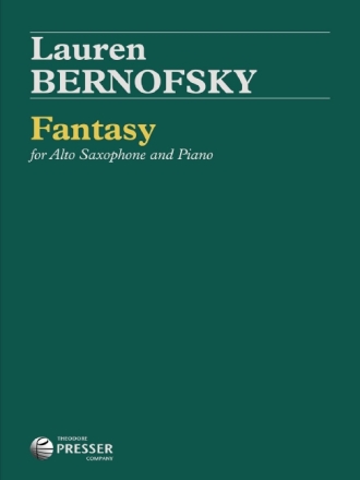 Lauren Bernofsky Fantasy Alt-Saxophon und Klavier Klavierauszug mit Solostimme