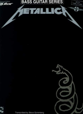 Metallica: Black Album Bass Guitar Series (TAB) songbook