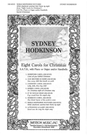 Sydney Hodkinson While Shepherds Watched Chor, Klavier, Orgel und Glocken Chorpartitur