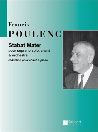 Stabat mater pour soprano solo, choeur mixte et orchestra reduction pour chant et piano