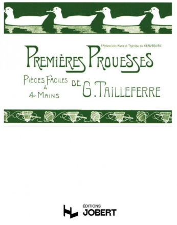 Premieres prouesses pour piano a 4 mains