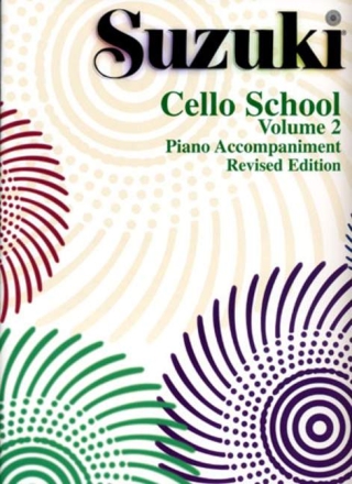 Suzuki Cello School vol.2 piano accompaniments rev. Neuausgabe