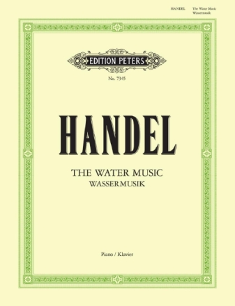 The Water Music for piano solo f�r Klavier