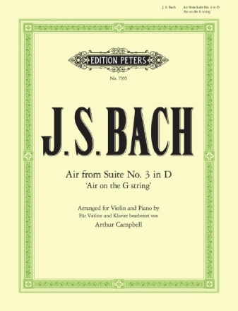 Air on the G String f�r Violine und Klavier