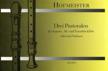3 Pastoralen f�r 3 Blockfl�ten (3 Violinen)